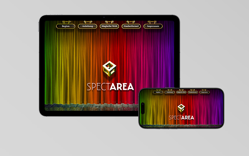 Startbild - iOS & iPadOS App SPECTAREA