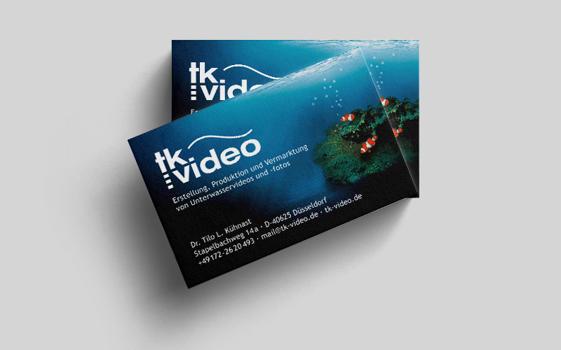 Visitenkatrte für tk-video